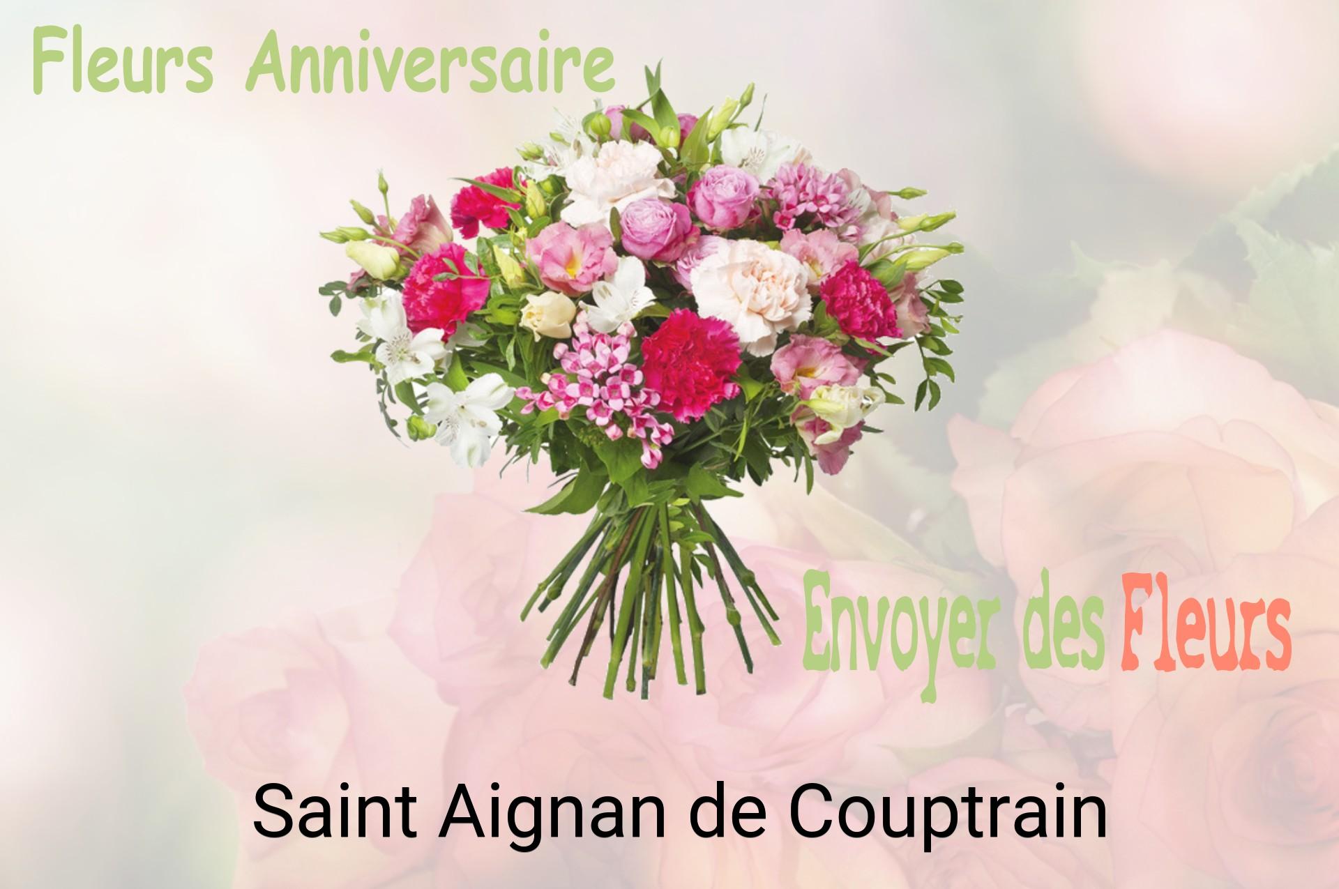Bouquet de fleurs d’anniversaire livré à Saint-Aignan-de-Couptrain
